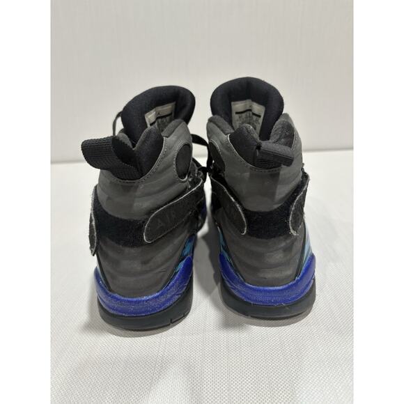 Nike Air Jordan 8 Retro Aqua 2015 Size 6Y 7.5 women - Picture 4 of 6